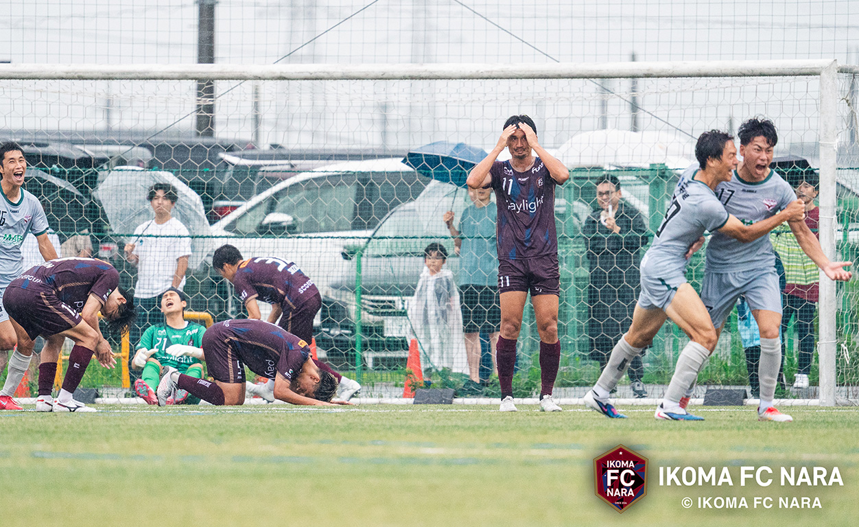 【試合レポート】攻める気持ちは見せたが、後半に退場者を出しクリアボールを拾われ失点。0-1でリーグ優勝が遠のく4敗目|関西サッカーリーグ Division1 第9週